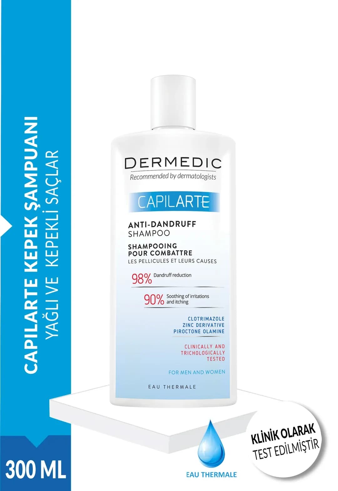 CAPILARTE KEPEK ŞAMPUANI 300 ML 