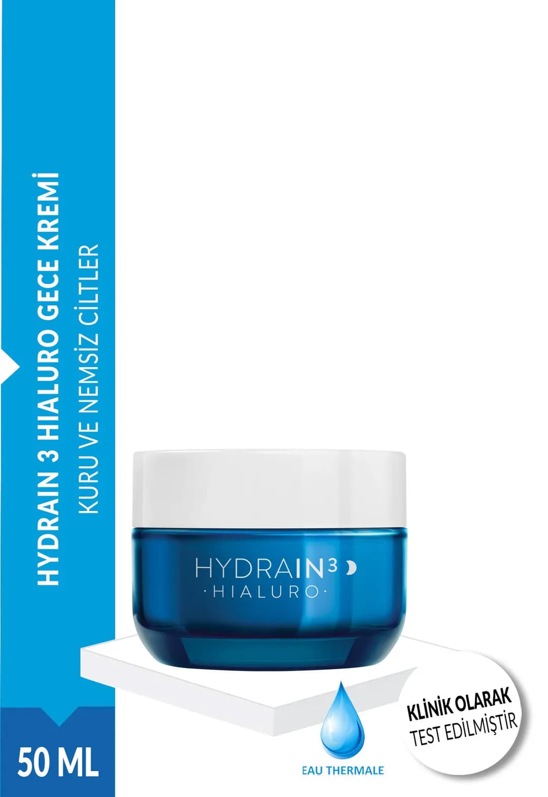 DERMEDIC HYDRAIN3 HIALURO GECE KREMİ 50 ML 