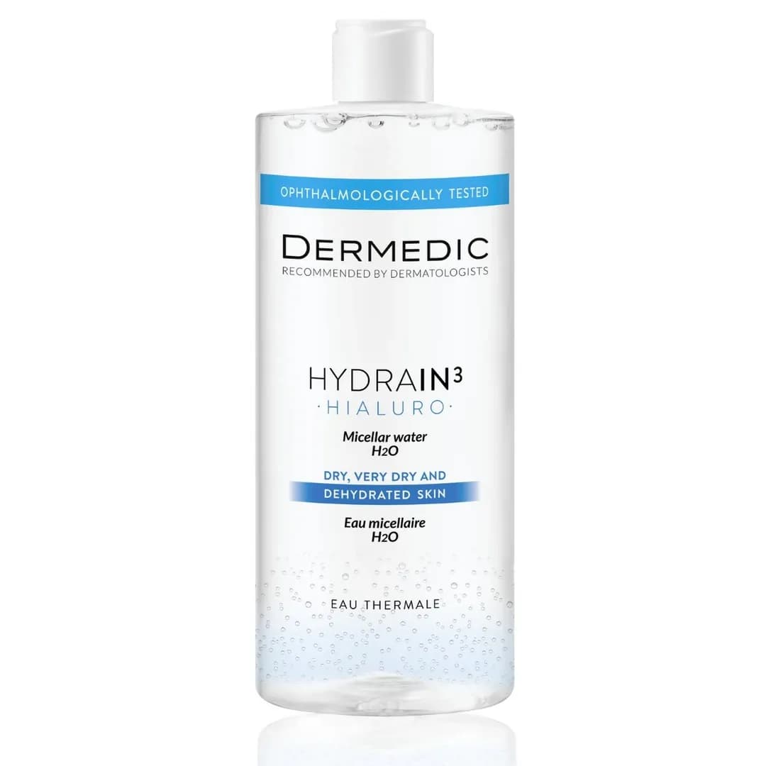 DERMEDİC HYDRAIN3 HIALURO Misel Su H2O 500 ML 