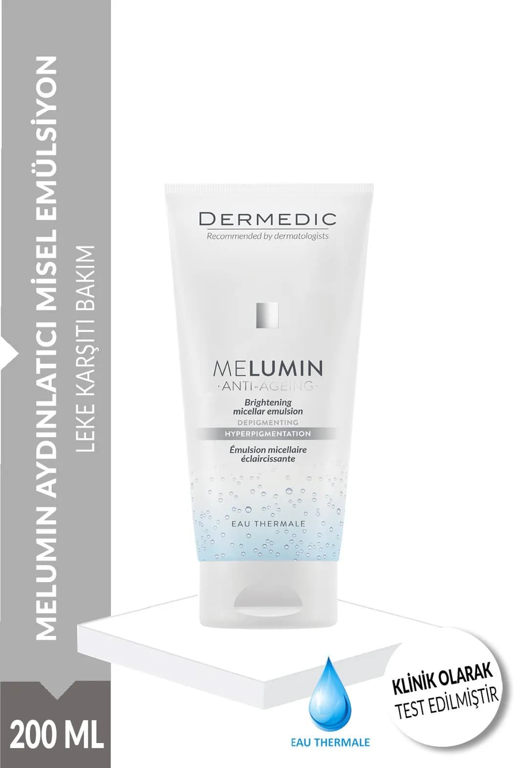 DERMEDİC MELUMIN AYDINLATICI MİSEL EMÜLSİYON 200 ML 