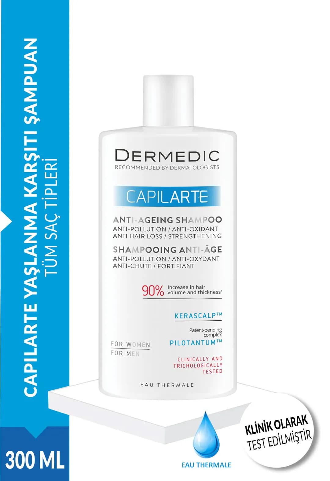 CAPILARTE YAŞLANMA KARŞITI ŞAMPUAN 300 ML 