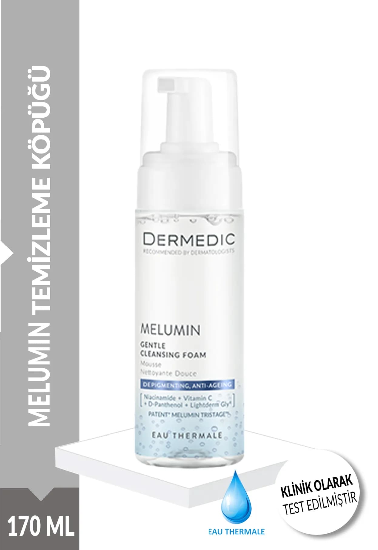DERMEDİC MELUMIN TEMİZLEME KÖPÜGÜ 170 ML