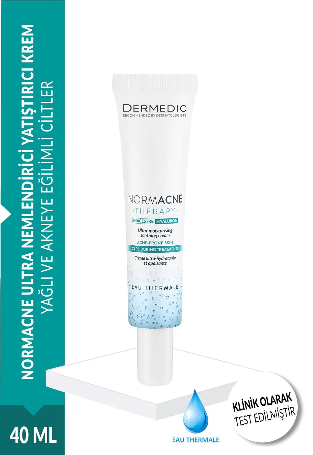 DERMEDİC NORMACNE ULTRA NEMLENDİRİCİ YATIŞTIRICI KREM 40 ML 