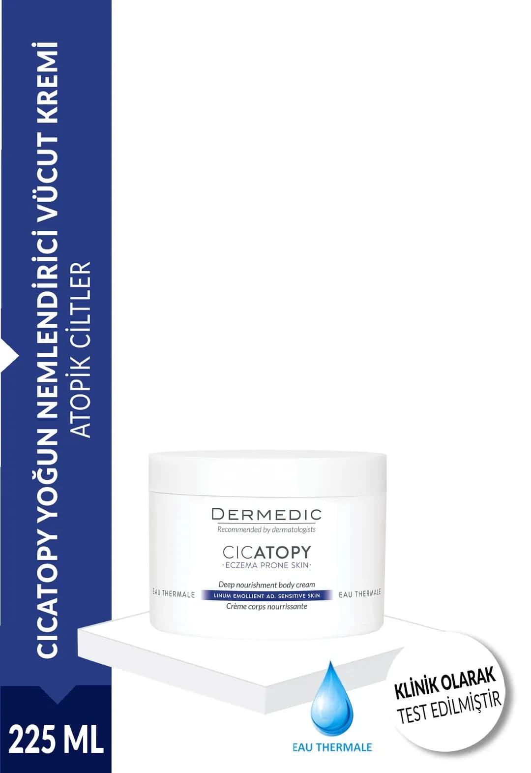 CICATOPY YOĞUN NEMLENDİRİCİ VÜCUT KREMİ 225 ML