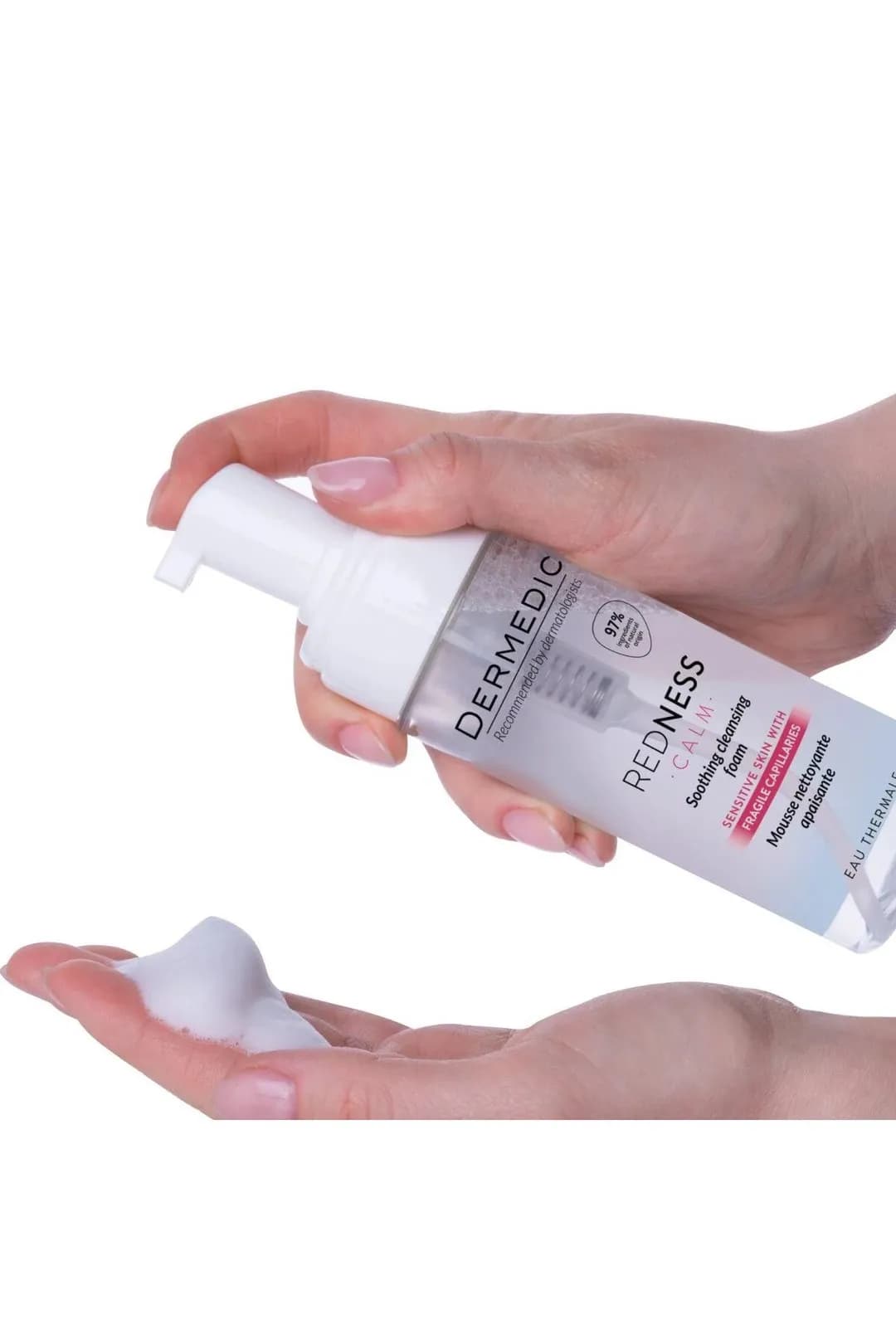 DERMEDİC REDNESS ARINDIRICI TEMİZLEME KÖPÜĞÜ 170 ML
