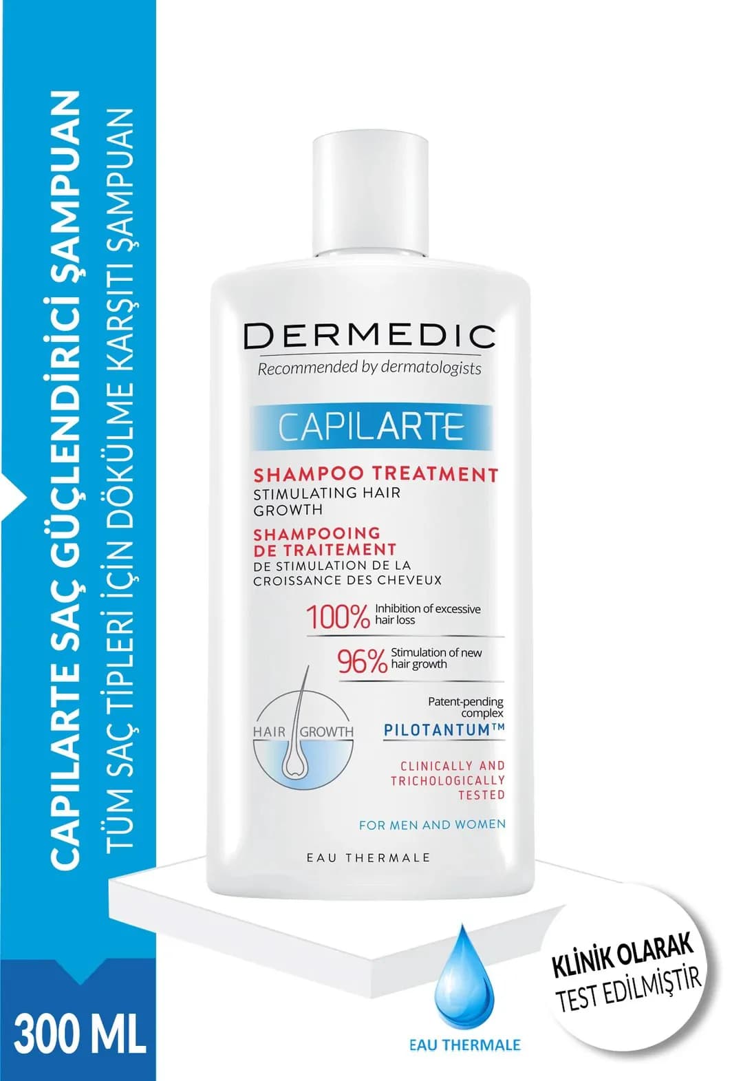 CAPILARTE SAÇ GÜÇLENDİRİCİ ŞAMPUAN 300 ML 