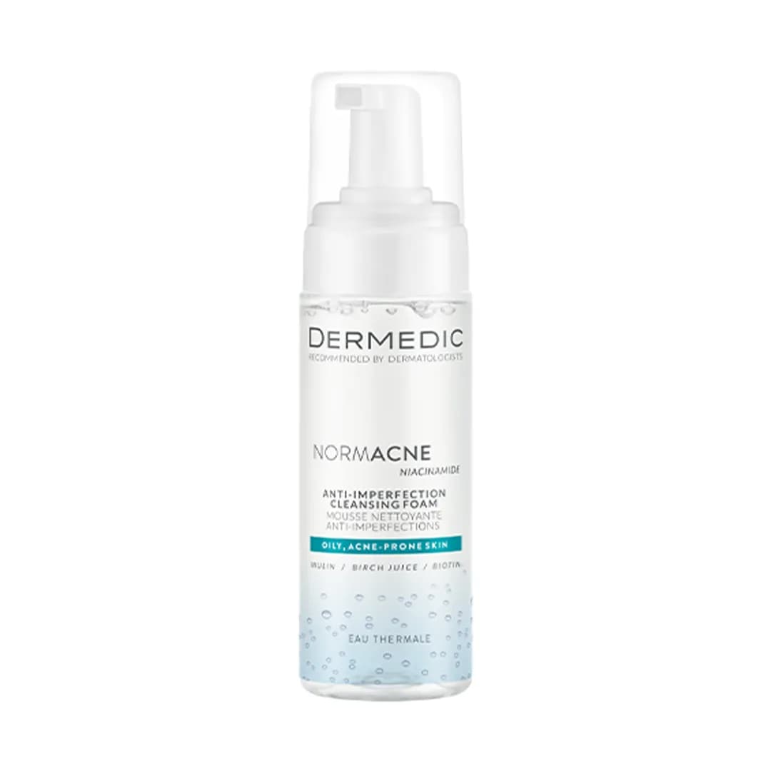DERMEDİC NORMACNE ÇOK FONKSİYONLU YÜZ TEMİZLEME KÖPÜĞÜ 170 ML
