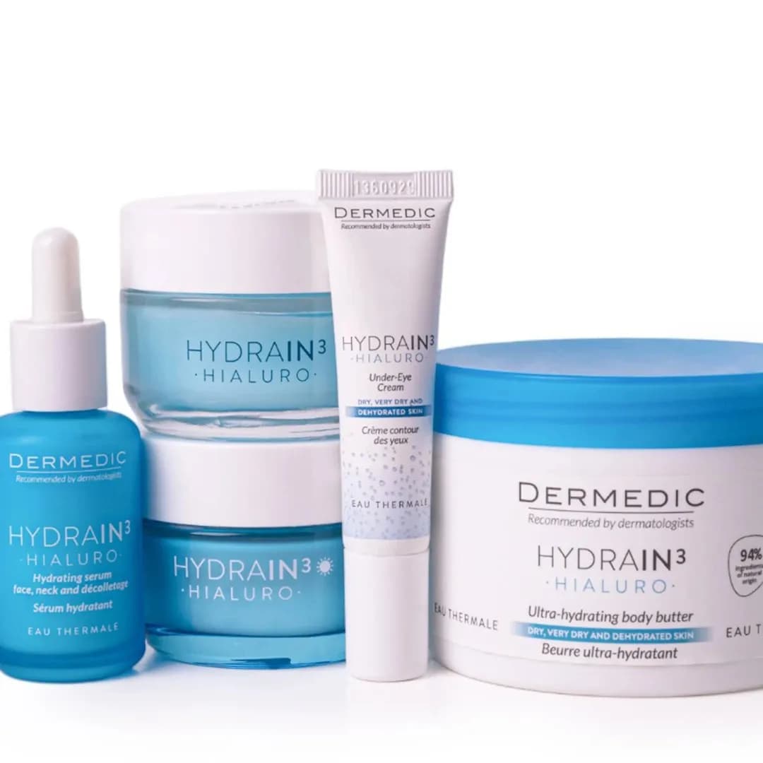 DERMEDİC HYDRAIN3 HIALURO NEMLENDİRİCİ YÜZ,BOYUN VE DEKOLTE SERUMU 30 ML 