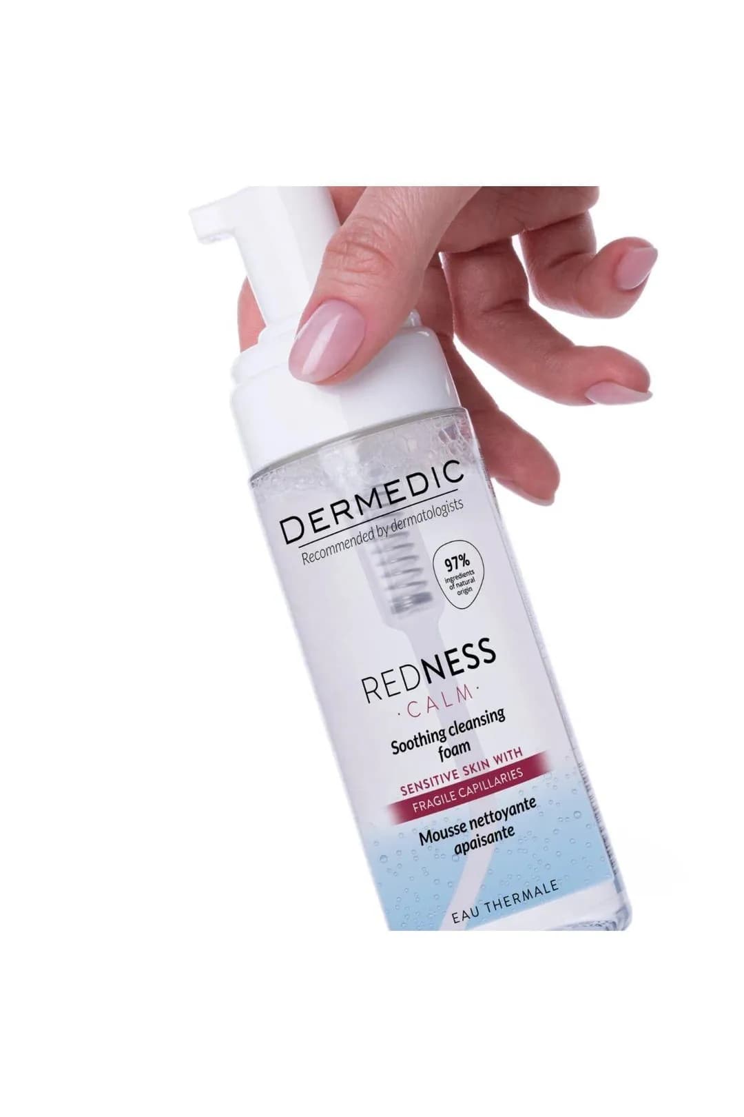 DERMEDİC REDNESS ARINDIRICI TEMİZLEME KÖPÜĞÜ 170 ML